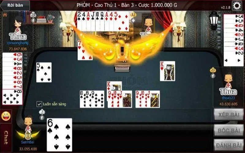 Game phỏm có nhiều quy định bắt buộc người chơi cần phải ghi nhớ