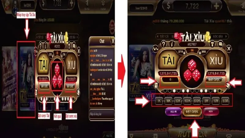 Tài xỉu vẫn luôn là cái tên được cộng đồng game thủ yêu thích